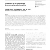 Explaining three-dimensional dimensionality reduction plots
