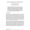 Explicit and Implicit Ratings for Mobile Applications