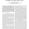 Exploiting Concurrency to Improve Latency and throughput in a Hybrid Storage System