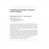 Exploiting Data Missingness in Bayesian Network Modeling