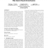 Exploiting query reformulations for web search result diversification