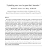 Exploiting structure in quantified formulas
