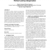 Exploiting subjectivity analysis in blogs to improve political leaning categorization