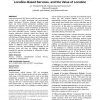 Exploring end user preferences for location obfuscation, location-based services, and the value of location