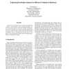 Exploring Knowledge Schemes for Efficient Evolution of Hardware