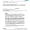 Exploring supervised and unsupervised methods to detect topics in biomedical text