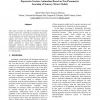 Expressive Gesture Animation Based on Non Parametric Learning of Sensory-Motor Models