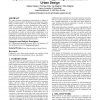 Expressive interactions - supporting collaboration in urban design