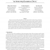 Extended Forking Genetic Algorithm for Order Representation (O-FGA)