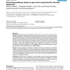 Extending pathways based on gene lists using InterPro domain signatures