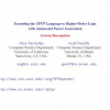 Extending the TPTP Language to Higher-Order Logic with Automated Parser Generation