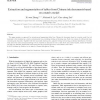 Extraction and segmentation of tables from Chinese ink documents based on a matrix model