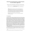 Extraction of Geometrical Features in 3D Environments for Service Robotic Applications