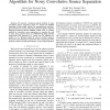 F-SEONS: a second-order frequency-domain algorithm for noisy convolutive source separation