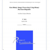 Fast Binary Image Processing Using Binary Decision Diagrams