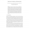 Fast Burst Correlation of Financial Data