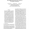 Fast High-Dimensional Data Search in Incomplete Databases