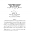 Fast Parameters Extraction of General Three-Dimension Interconnects Using Geometry Independent Measured Equation of Invariance