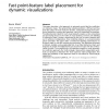 Fast point-feature label placement for dynamic visualizations