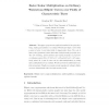 Faster Scalar Multiplication on Ordinary Weierstrass Elliptic Curves over Fields of Characteristic Three