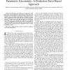Fault Detection for Robot Manipulators with Parametric Uncertainty: A Prediction Error Based Approach