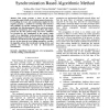Fault tolerance of propagated errors in persistent real-time routing processes with a synchronization based algorithmic method