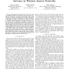 Fault-Tolerant and Load Balancing Localization of Services in Wireless Sensor Networks