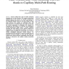 Fault-Tolerant Real-Time Streaming with FEC thanks to Capillary Multi-Path Routing