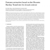 Features extraction based on the Discrete Hartley Transform for closed contour