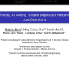 Finding All Sorting Tandem Duplication Random Loss Operations