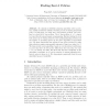 Finding Best k Policies