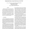 Finding Related Pages Using the Link Structure of the WWW