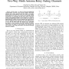 Finite-SNR Diversity-Multiplexing Tradeoff for Two-Way Multi-Antenna Relay Fading Channels