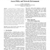 Firewall Configuration based on Specifications of Access Policy and Network Environment
