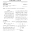 Fitting a graph to vector data