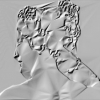 Fitting smooth surfaces to scattered 3D data using piecewise quadratic approximation