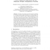 Fixed Parameter Algorithms for the Minimum Weight Triangulation Problem