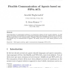 Flexible Communication of Agents based on FIPA-ACL