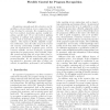 Flexible Control for Program Recognition
