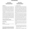 Flexible matching and ranking of web service advertisements