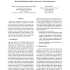 Flexible pipelining design for recursive variable expansion