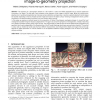 Flow-Based Local Optimization for Image-to-Geometry Projection