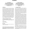 Fluctuating crosstalk, deterministic noise, and GA scalability