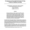 Foraging in an Uncertain Environment Using Predictive Hebbian Learning