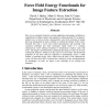 Force field energy functionals for image feature extraction