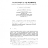 Forecasting Financial Time Series through Intrinsic Dimension Estimation and Non-Linear Data Projection