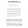 Foreground Regions Extraction and Characterization Towards Real-Time Object Tracking