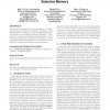 Forgetting through generalisation: a companion with selective memory