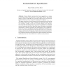 Formal Dialectic Specification