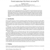 Formal Engineering of the Bitonic Sort using PVS